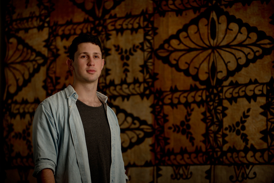 Photographs of Victoria University students at various sites around Wellington